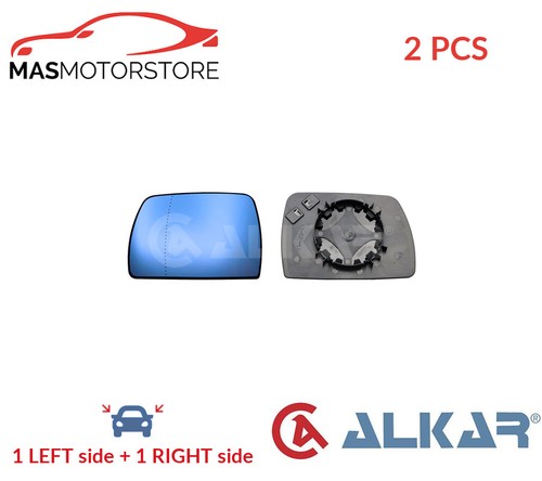 Rear view mirror glass pair - rear,
