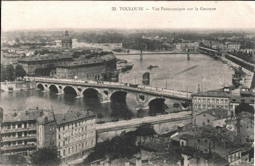 Toulouse vue panoramique sur - toulouse,