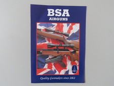 Vintage 1990's BSA Airguns Advert, Paperwork Ephemera, SuperTEN Supersport