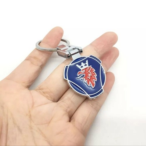 Metal car key - 3d,