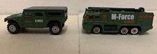 ARMY M-FORCE VEHICLES HUMVEE FIRE AND RESCUE TRUCK IN A VERY GOOD CONDITION