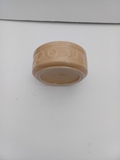 Brown Dog Bowl Lettered, 15cm