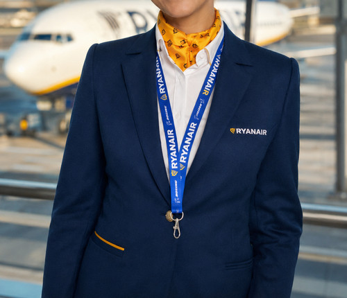 Ryanair lanyard cabin crew - ryanair,