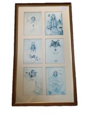 Framed Native American Spirit Art Prints by Schofield - Set of 6 Marie Buchfink