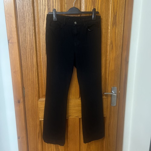 Brand low rise black flared - low,
