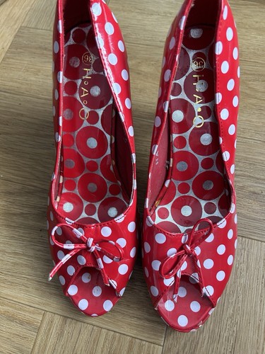 Red and white - and, polka