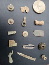 Mid 1800s Artifacts Dug Near Fredericksburg, Virginia