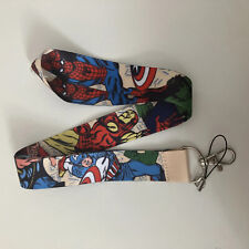 Marvel Avengers Theme Campus Disney Land California Paris Lanyard Strap Key Neck
