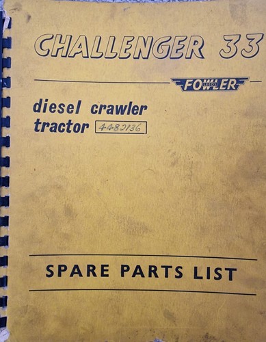 Fowler challenger diesel - fowler, 33