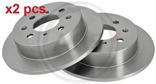 X2 PCS REAR BRAKE DISC ROTOS