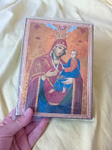 Christianity lithographed icon - christianity,