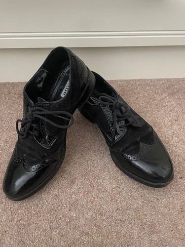 Dune london black leather - london,