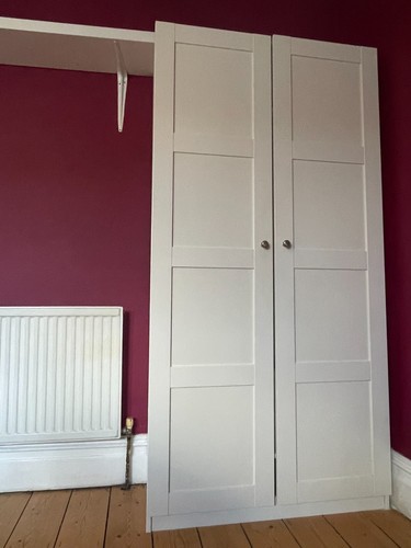 Ikea white wardrobe space - ikea, wardrobe,