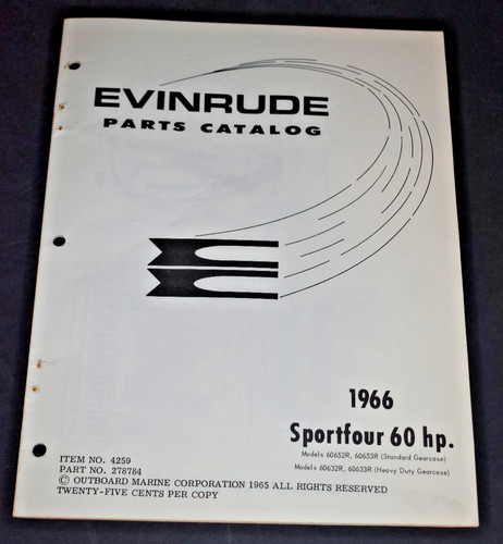 1966 evinrude outboard - 1966, motor