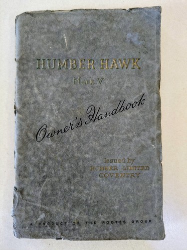 Humber hawk mark owners - humber,