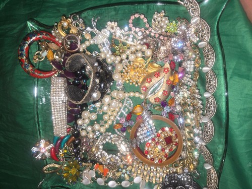 Vintage broken rhinestone - vintage,