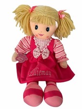 Girlie Paws Rag Doll  EllieMay Embroidery Baby Girls Traditional - Brand New