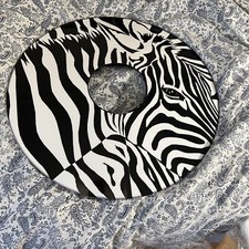 Plastic Spoke Guards For 24” Wheelchair Wheels. Zebra Print: EDS/Rare Conditions