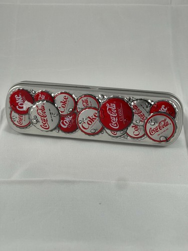 Coca cola 1998 tin - tin, case