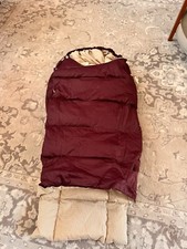 Stokke Down Sleeping Bag For Stroller In Brown Melange 