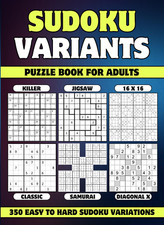 Sudoku Variants Puzzle Book