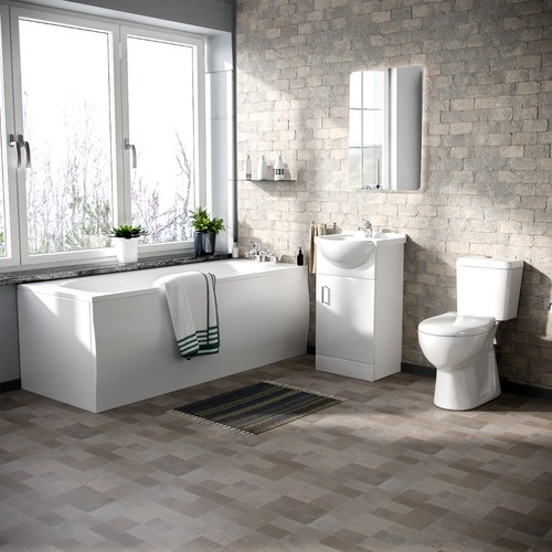 Memphis piece bathroom suite - memphis, 3-piece