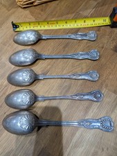 5 Antique Elkington Silver