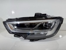 2017 - 2020 AUDI S3 RS3 A3 S LINE 8V PASSENGER LEFT LED HEADLIGHT (MINT)   (#H1)