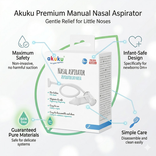 Baby nasal aspirator - aspirator, akuku