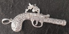 Sterling silver flintlock - sterling,