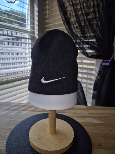 Skull cap beanie - skull, black