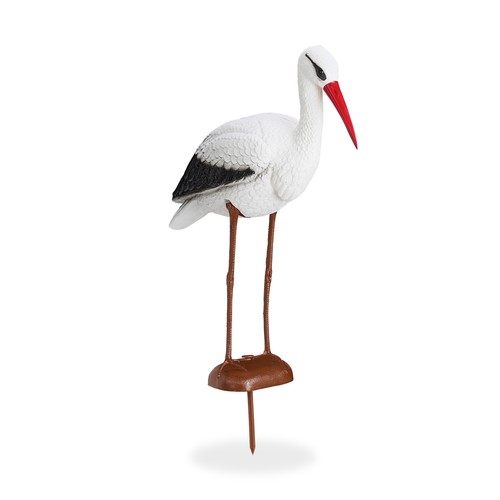 Garden figurine heron - figurine,