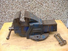 VINTAGE RECORD No.3  ENGINEERS BENCH VICE 4in JAWS