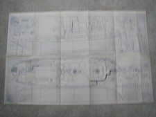 Model Maker plans of the Cervia a Scale Thames Tug model Loa 28"