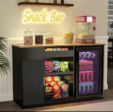New Snack Bar Cabinet w Fridge