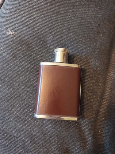 Leather wrapped stainless - leather,
