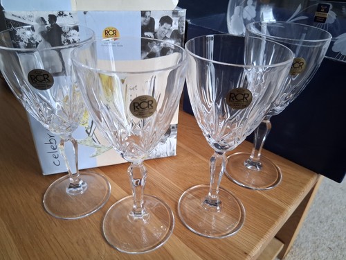 Crystal wine glasses - wine, set