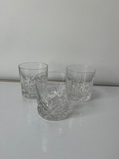 x3 Edinburgh Crystal Star