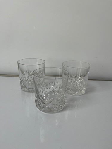 Edinburgh crystal star - x3,