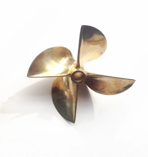 6717 brass propeller 4 - brass,