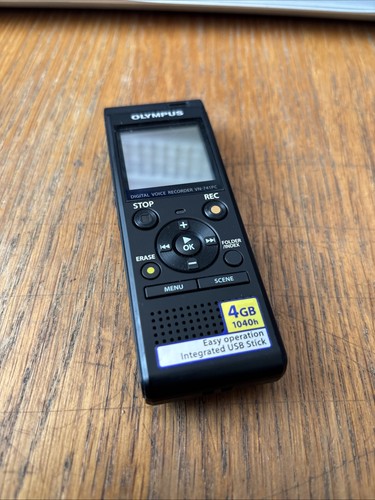 Olympus 741pc 4gb - vn-741pc, digital