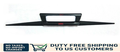 Matte black tail tailgate - black,