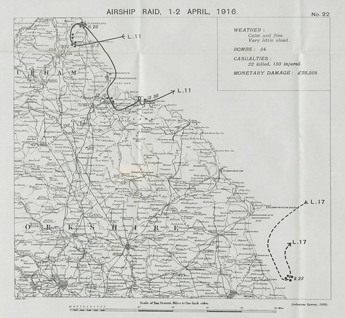 Ww1 german airship - ww1, april