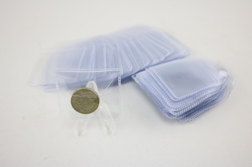 1000 clear plastic - plastic, coin