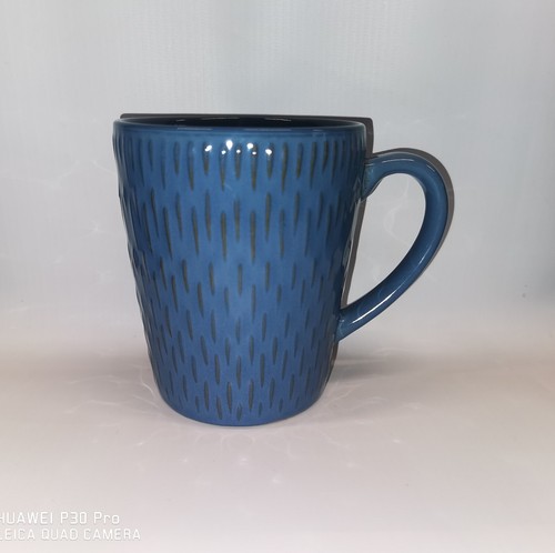 Scandi home large mug - home, blue