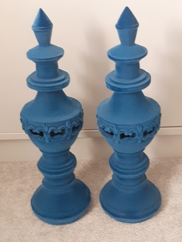 Two blue unusual - blue,