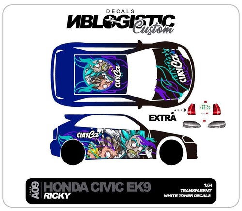 Honda ek9 racing universal - honda,