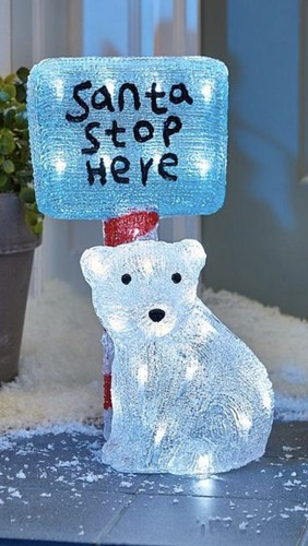 Wilko polar bear santa stop - wilko,