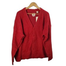 Levi's Coit Boxy Cardigan Red
