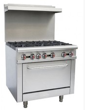 Infernus 6 Burner Range Oven